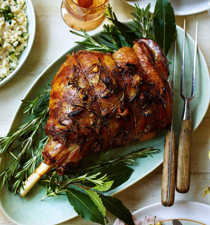 100% Grass Fed pasture raised Lamb Leg